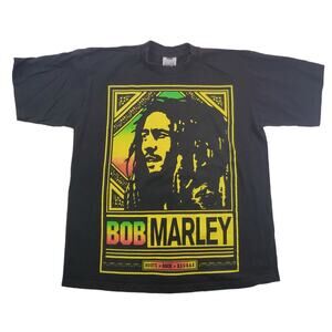 Bob Marley Graphic T-shirt | Size Large